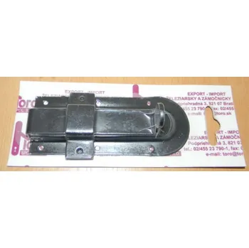 Zástrč černá 140 mm - blistr