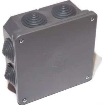 Elektroinstalační krabice Krabice KOPOS 8117 LA 167x167x78mm IP54 tmavě šedá
