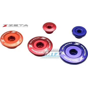 Zátky motoru - ZETA ZE89-1312 - Suzuki RMZ250 / 07-18 + RMZ450 /13-18 + RMX450Z / 10,17 - modré SUZUKI RM-Z 450 2005-2018