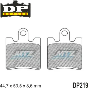 Brzdová destička BRZDOVÉ DESTIČKY SINT DP DP219 DP219