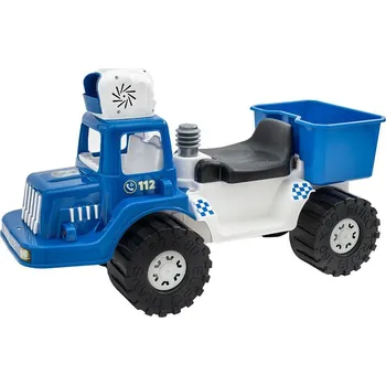 Odrážedlo Dětské policejní odrážedlo s bublifukem BAYO 70 cm