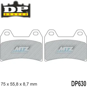 Brzdová destička Destičky brzdové DP630-SDP DP Brakes - směs SDP Sport HH+ DP630-SDP