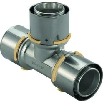 Vodovodní potrubí Uponor MLC PRESS T-kus 50-50-50, lisovací, voda, mosaz