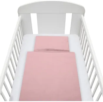 Povlečení 2-dílné ložní povlečení New Baby Dominika 90/120 cm růžové