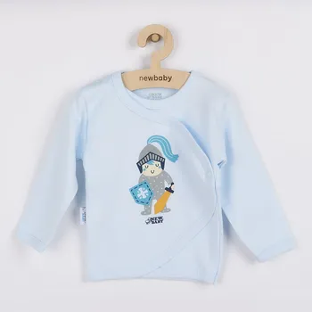 Kojenecká bavlněná košilka New Baby Malý rytíř 68 (4-6m)