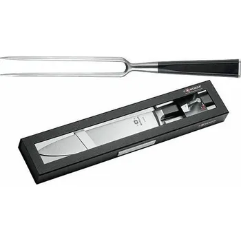 Vidlička na maso Grand Maitre kovaná vidlice na maso 19 cm s kouskem masa