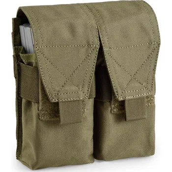Dvojitá sumka na zásobníky Defcon 5 Outac Double M4 AK Pouch, OD Green
