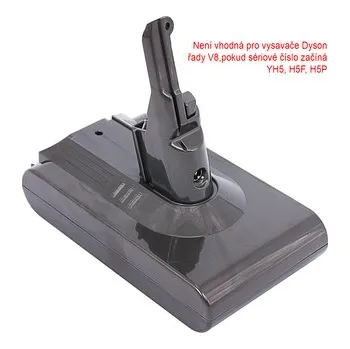 Baterie Dyson V8 4000mAh, Li-lon 21,6V PREMIUM