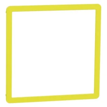 vypínač Schneider Electric Nová Unica Studio Outline dekorativní rámeček Yellow NU230001