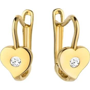 Hodinky Náušnice Bonore - Zlato 585 - Kubický Zirkon 143480