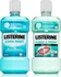 Ústní voda Listerine Duopack Cool Mint + Clean Fresh ústní voda 2x 500 ml