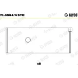 GLYCO Ojniční ložisko 71-4564/4 STD