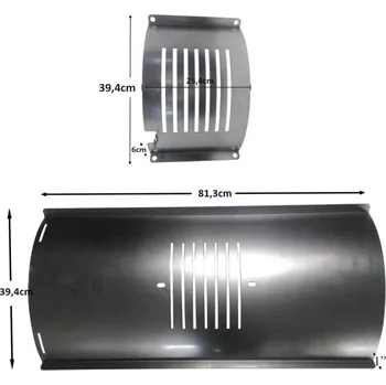 Příslušenství pro gril Pit Boss Sestava posuvný kryt a dno topeniště Navigator 1150, Pro Series 1150, 1600