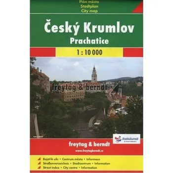 Plán města Český Krumlov, Prachatice 1:10000