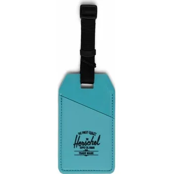 Příslušenství k zavazadlu Herschel visačka Luggage Tag Rubber neon blue