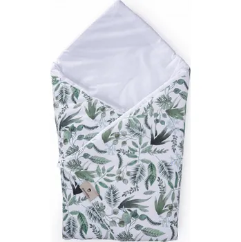 Zavinovačka Maceshka Zavinovačka Nature bavlna, leaves-bílá