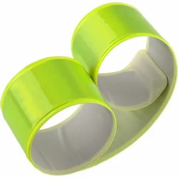 Reflexní samonavíjecí páska žlutá