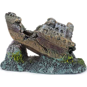 Dekorace do akvária Happet Zbytky nákladní lodi - Dekorace do akvária