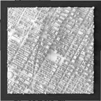 3D puzzle Cityframes Frame New York Midtown 3D model New Yorku S