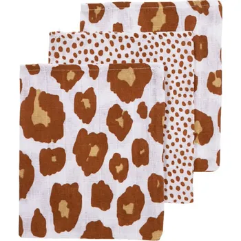 Meyco žínky 3-balení Panter-Cheetah camel
