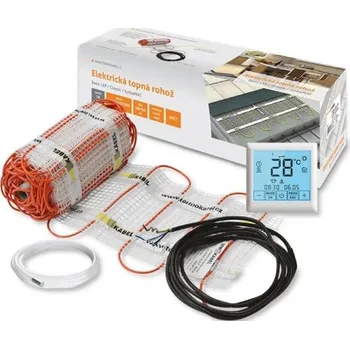 Topná rohož Topná rohož s termostatem K&V thermo sada Classic KIT 3,0 (480W) jeden studený konec