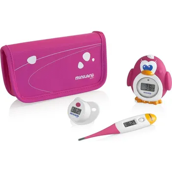 Kosmetická sada Miniland Sada teploměrů Thermokit Pink