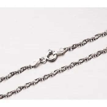 Šperk Dámský řetízek stříbro 925 lambáda s rhodiováním CHRS-15-040-Rh délka 50 cm