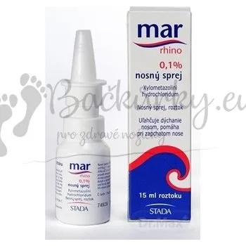 Lék na kašel, rýmu a nachlazení MAR rhino nosní sprej 15 ml