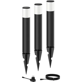 Venkovní svítidlo Philips Purex GardenLink, 24 V, sada - černé