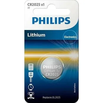 Článková baterie Philips lithiová baterie CR2025 1ks