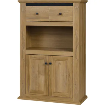 Komoda Barová komoda MZ8, dub grand, LEON