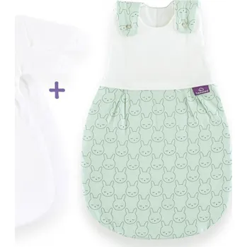 Spacák Träumeland Spací pytel Liebmich 3dílný set Kuschelhase 56/62