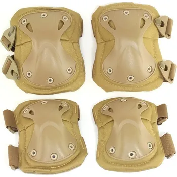 Sportovní střelba EmersonGear Set taktických loketních a kolenních chráničů - Coyote Brown