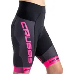 Cyklistické kraťasy CRUSSIS dámské černá/růžová XL
