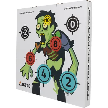 Příslušenství pro luk a kuši YATE PRVNÍ TERČ Zombie 70x70x8 cm