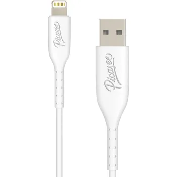 Picasee USB Kabel Lightning - USB 2.0 - Bílý