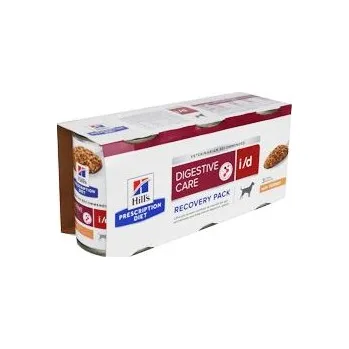 Krmivo pro psa Hill's Can. PD I/D Dig.Care Recovery Pack Konz.3x360g