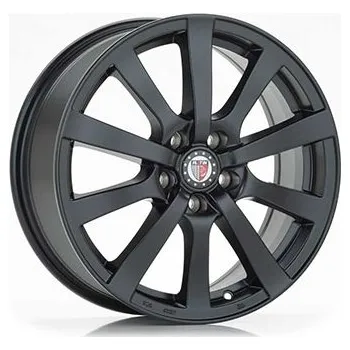 Alu kolo alu-kola PLATIN P58 černý 8x18, 5x108 ET45, Černá