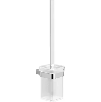 Mýdlenka SAT Wc štětka SAT Simply S chrom/mléčné sklo SATDSIMS37 SATDSIMS37