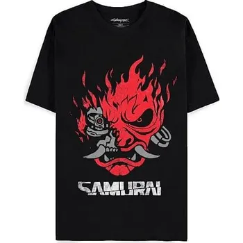 Pánské tričko Difuzed - Bioworld Europe Tričko Cyberpunk 2077 - Samurai Bandmerch, velikost XXL
