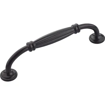 Nábytkové kování Interex design Úchytka GALILEA / Černá matná 128 mm