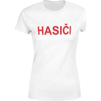Pánské tričko Tričko Hasiči - klasika (Velikost: 2XL, Typ: pro ženy, Barva trička: Bílá)