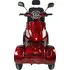 Elektrický invalidní skútr Eroute ES01 elektrický skútr pro seniory červený