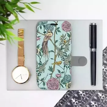 Pouzdro na mobilní telefon Flipové pouzdro Mobiwear na mobil Honor 7 Lite - MX07S Ptáčci v trní - VÝPRODEJ (Parádní flipový kryt, obal, pouzdro Mobiwear na mobilní telefon Honor 7 Lite s motivem MX07S Ptáčci v trní)