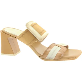 Dámské pantofle HISPANITAS Dámské kožené desert pantofle na podpatku CHV243327-DESERT-255 Velikost 40