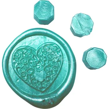 Výtvárné potřeby Pečetící vosk Creatissimo - různě barevné, Perleťově tyrkysová