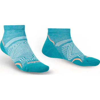 Pánské ponožky BRIDGEDALE HIKE UL T2 CP Low W varianta: Teal 35-37