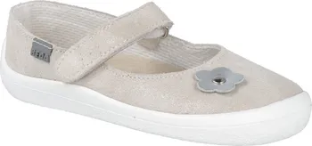 Dívčí baleríny Barefoot baleríny Beda - Charlotte zlaté Velikost: 25