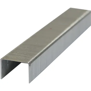 Sponkovačka TOPTRADE spony do sponkovačky 0,7 × 8 mm – úzké, pozinkované, 1000 ks (Úzké pozinkované spony TOPTRADE 0,7 × 8 mm pro sponkovačky, 1000 ks)