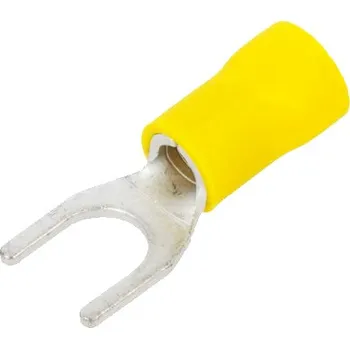 Vidlička M6 žlutý límec